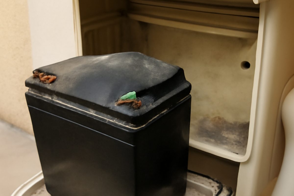 Batterie gonflee